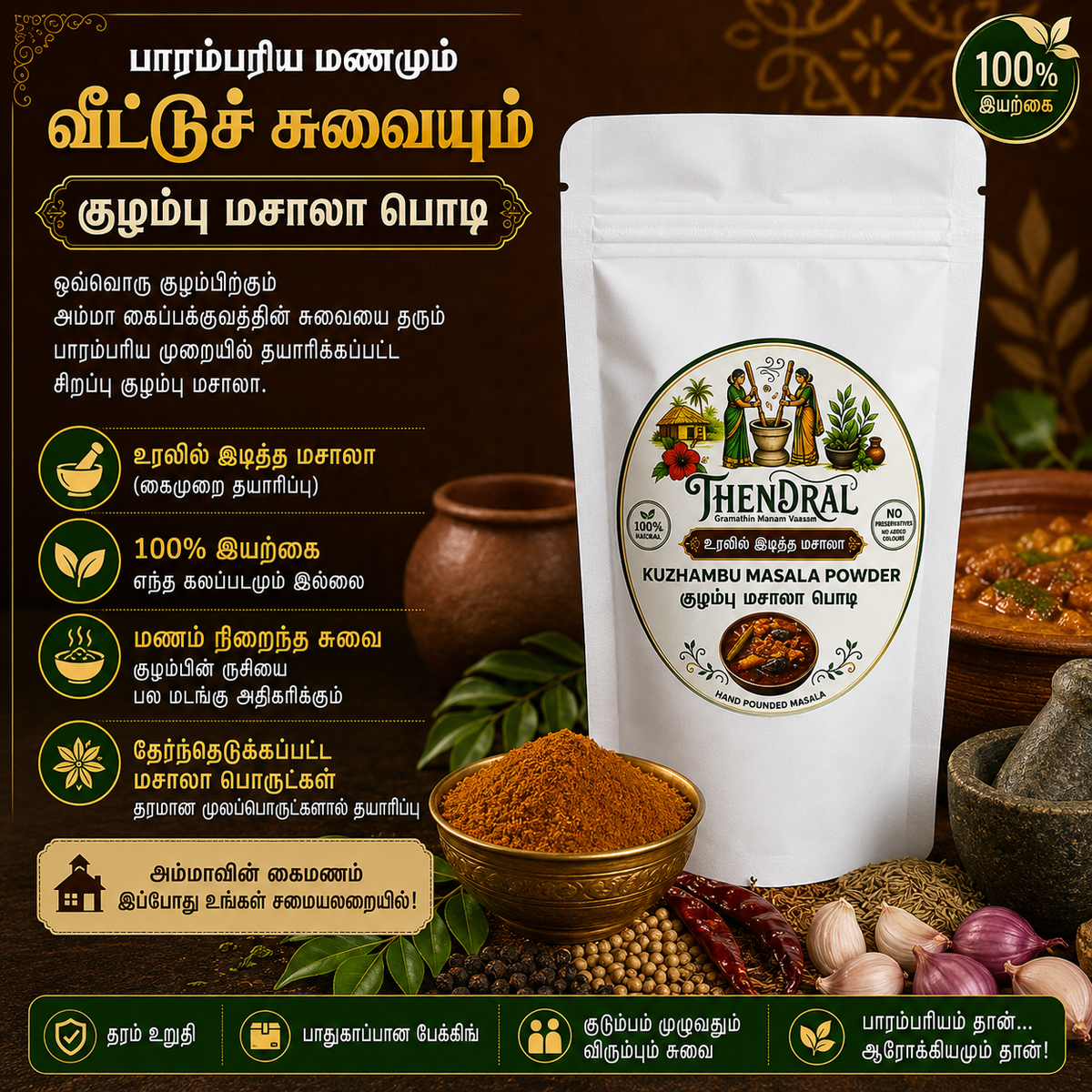 குழம்பு மசாலா பொடி