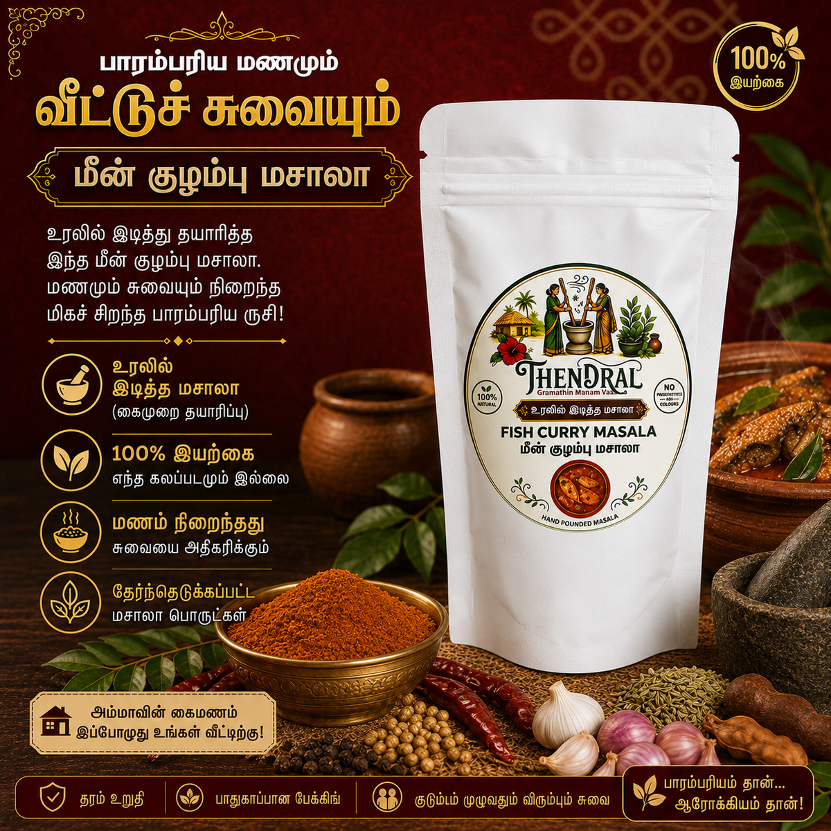 மீன் குழம்பு மசாலா