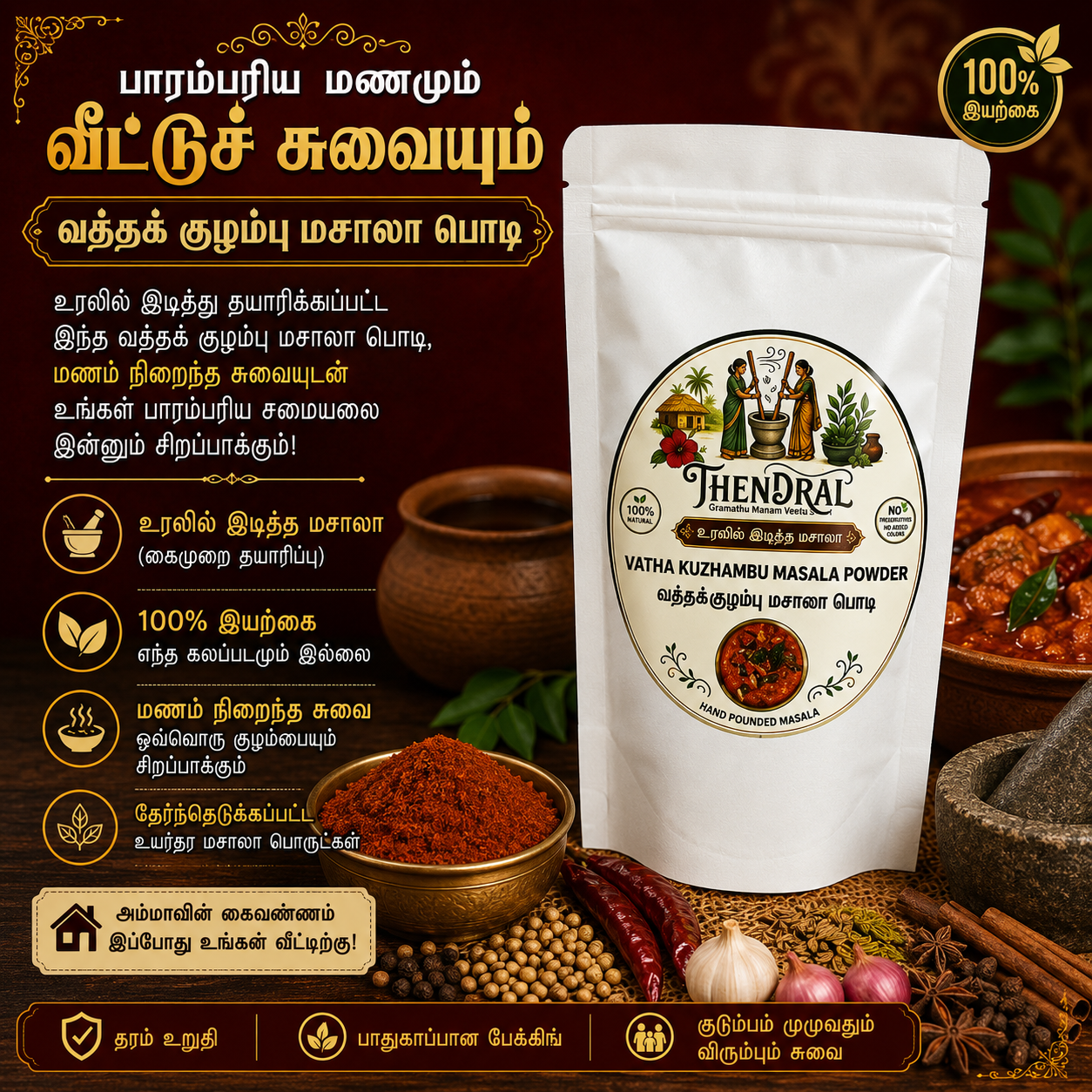 வத்தக்குழம்பு மசாலா